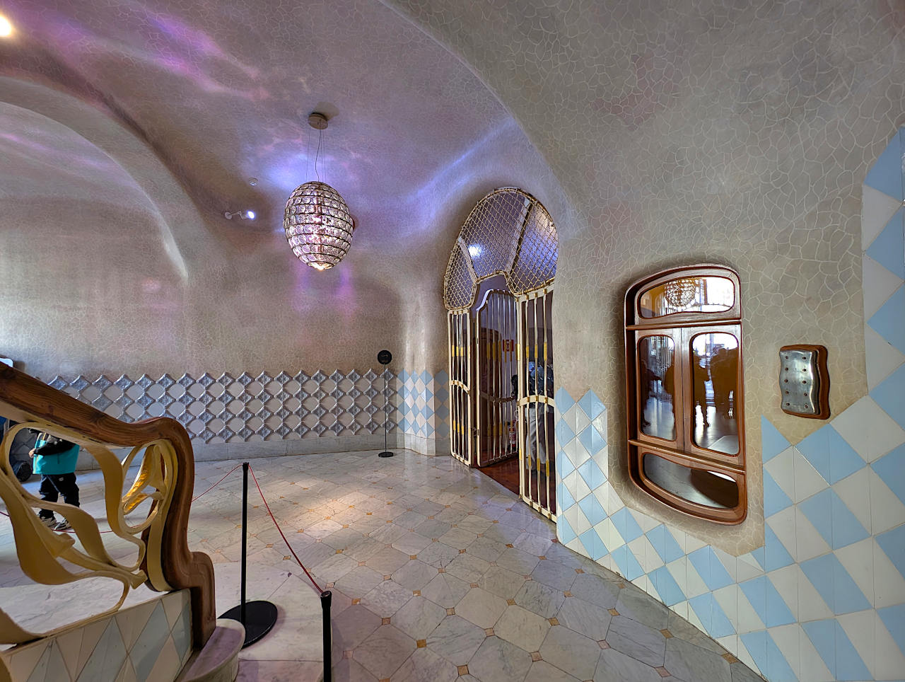 Hall d'entrée de la Casa Batllo