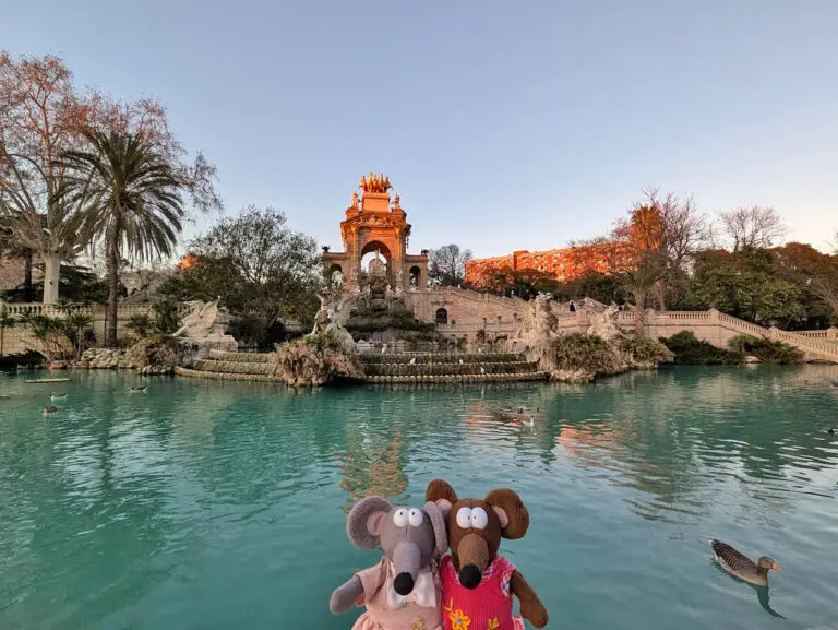 Parc de la ciutadella à Barcelone
