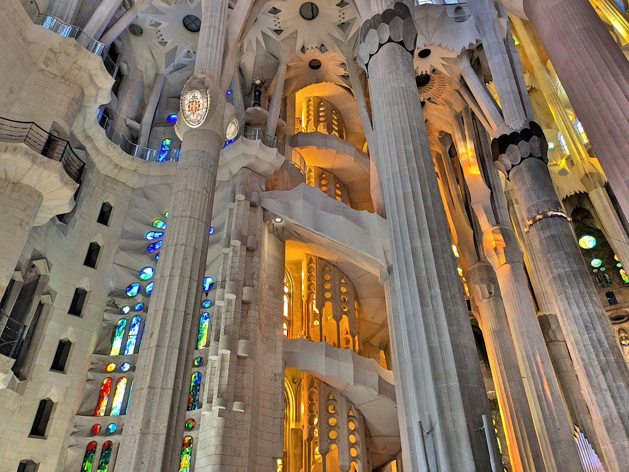 Sagrada Familia intérieur 