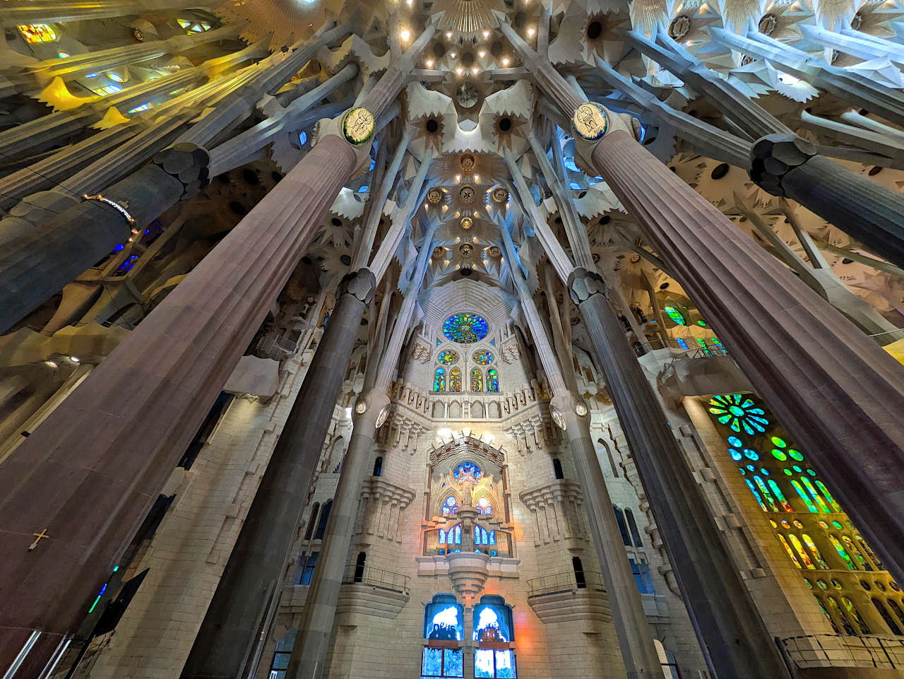Sagrada Familia intérieur 