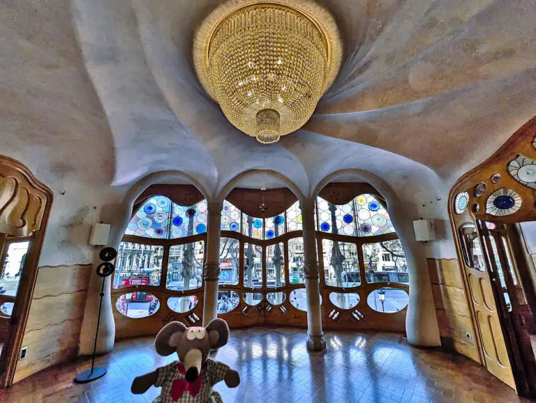 baie vitrée de la Casa Batllo