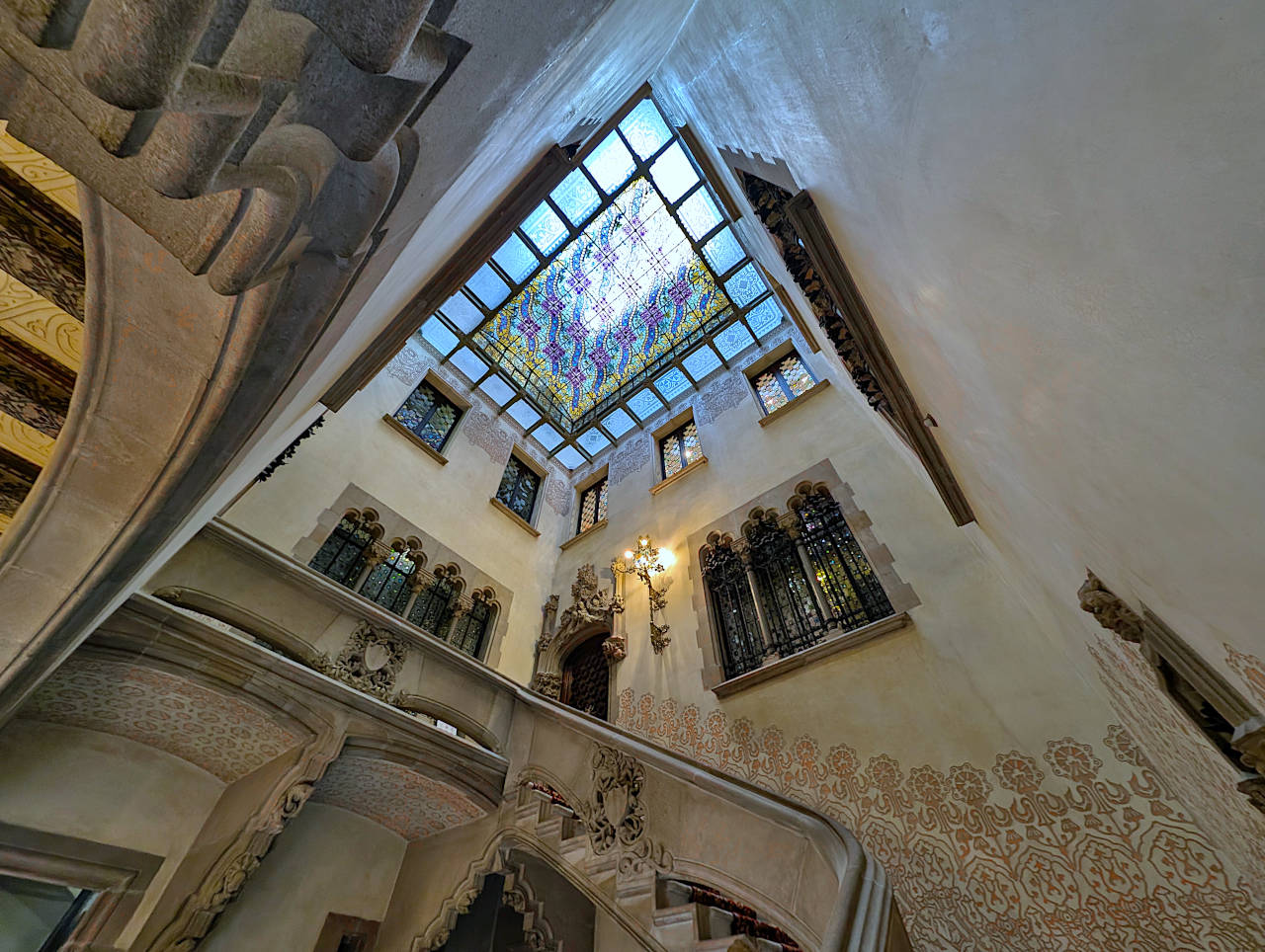 cage d'escalier de la Casa Amatller
