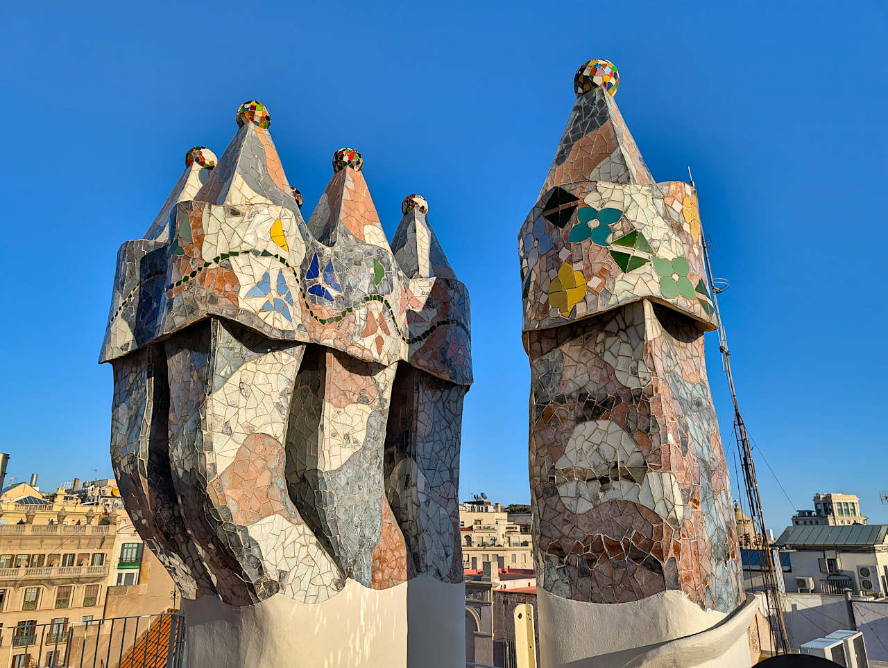 cheminées de la Casa Batllo