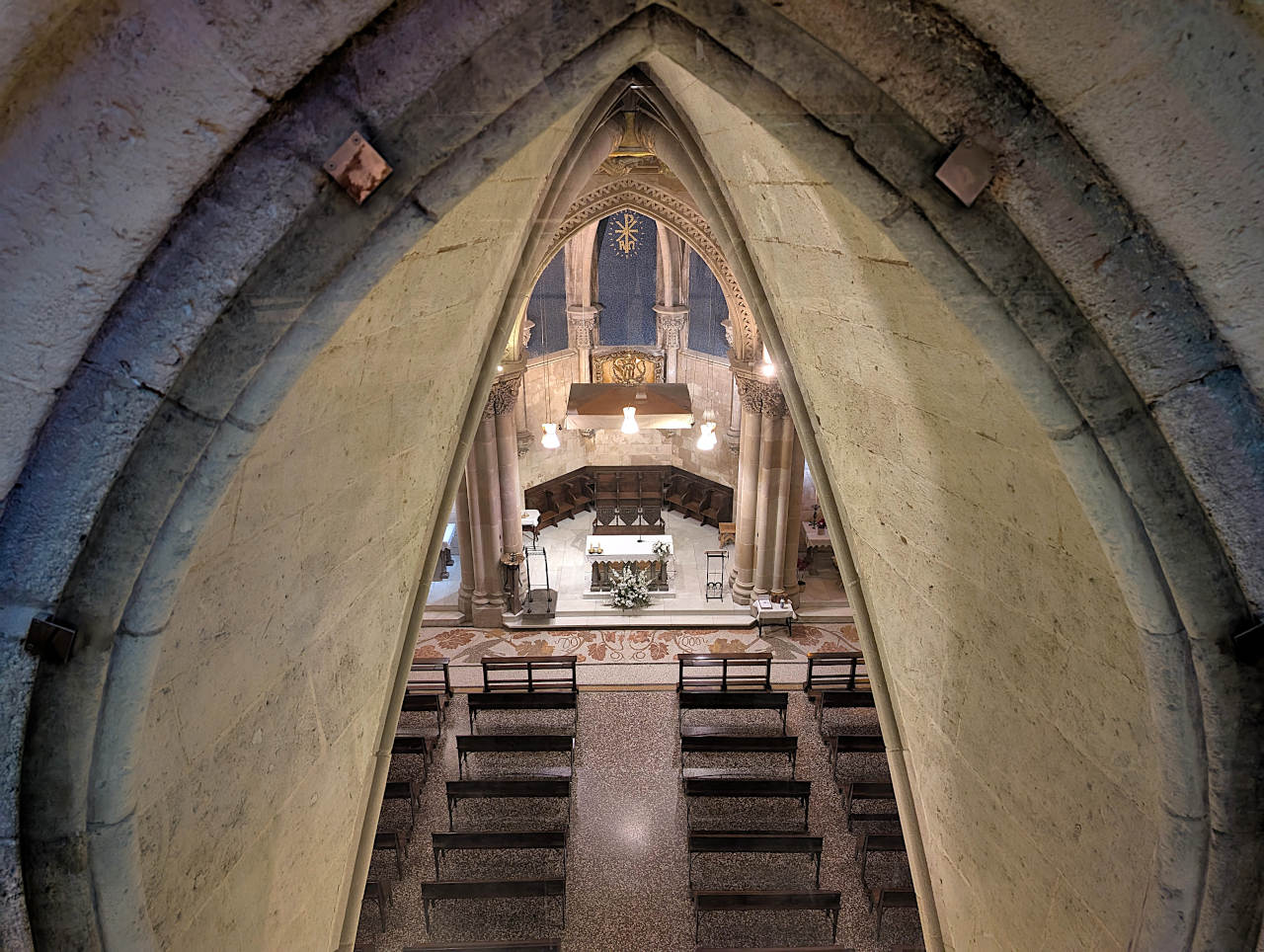 crypte de la Sagrada Familia