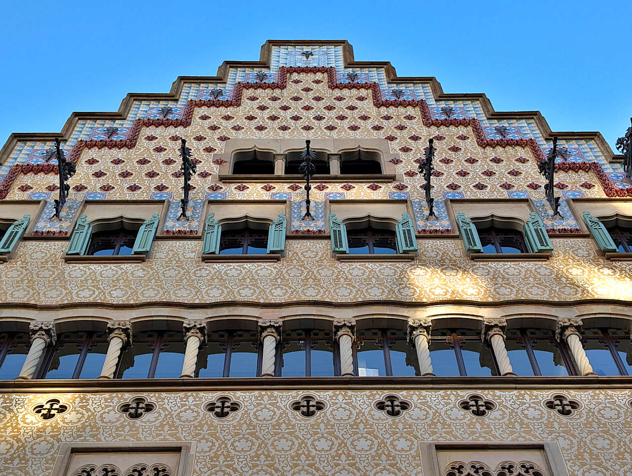 façade de la Casa Amatller