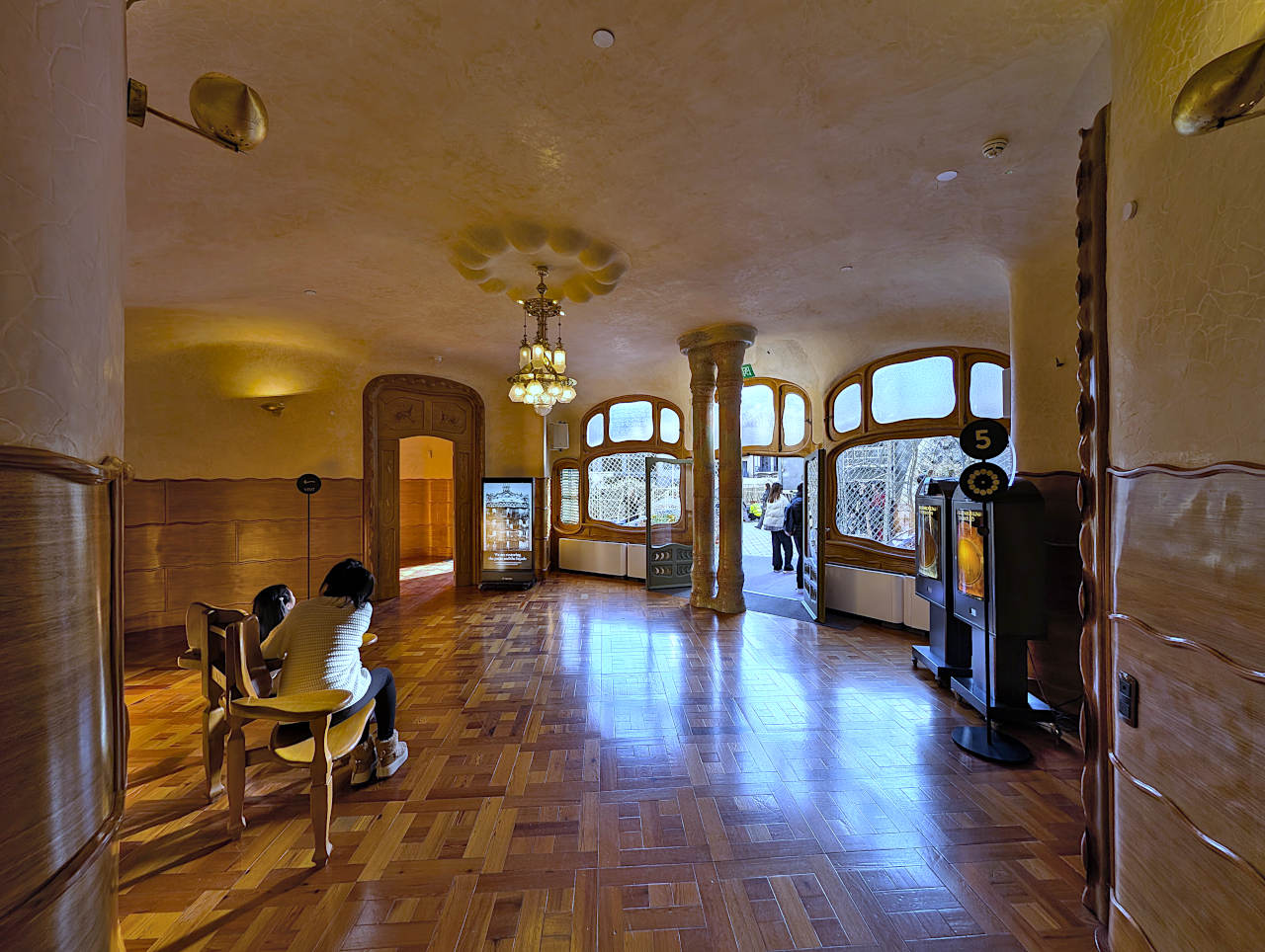 salle à manger privée de la famille Batlló