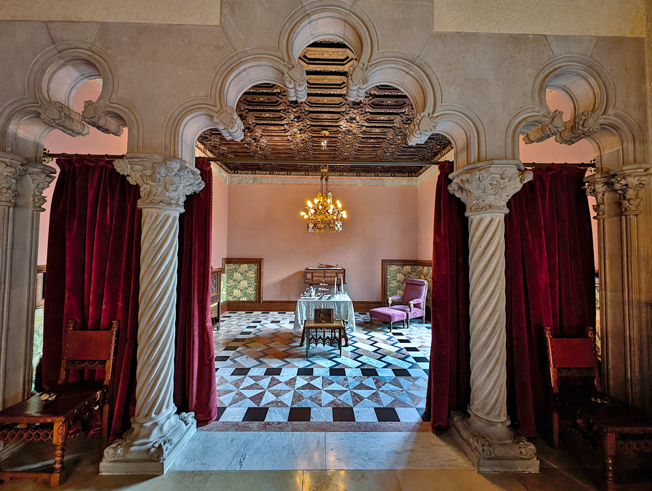 salon mudéjar de la Casa Amatller