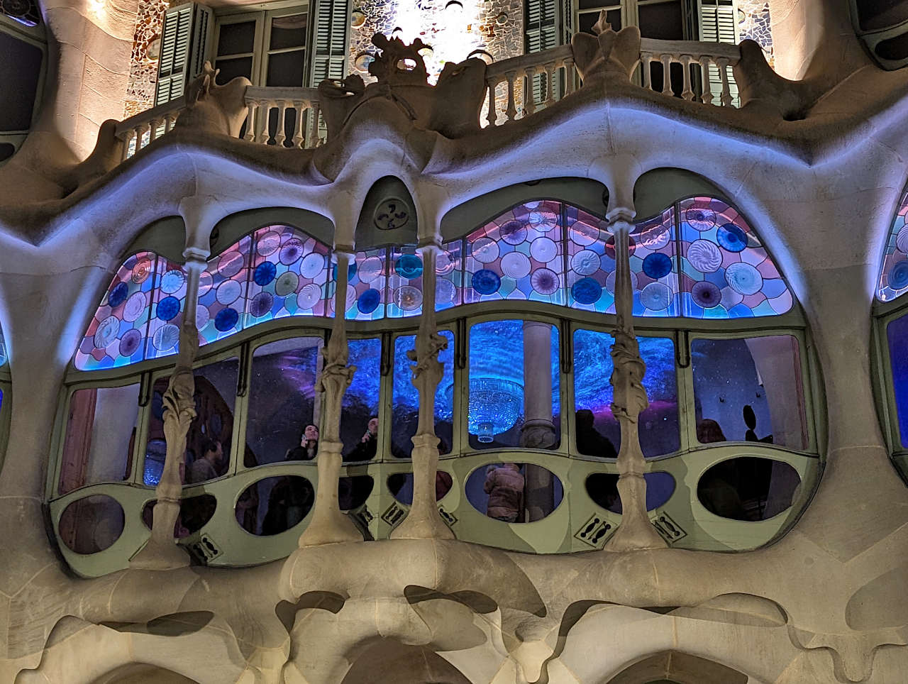 visite nocturne de la Casa Batllo