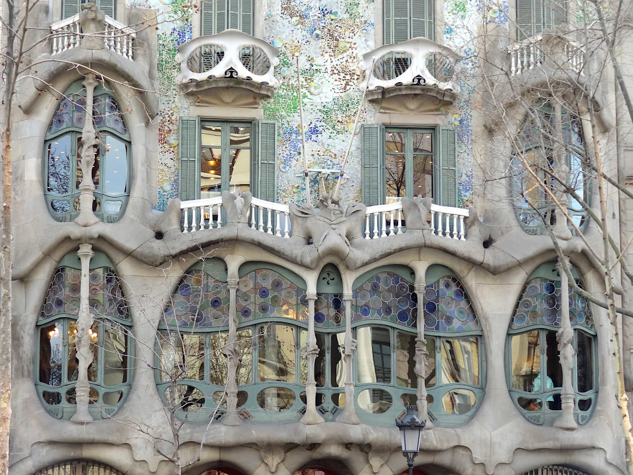 Casa Batlló baie vitrée 2