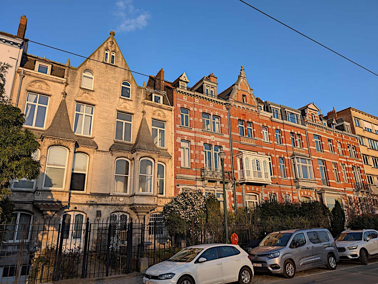 maisons typiques Ixelles