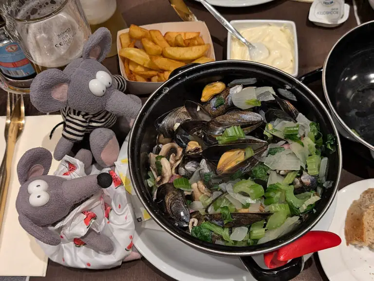 moules frites à Bruxelles