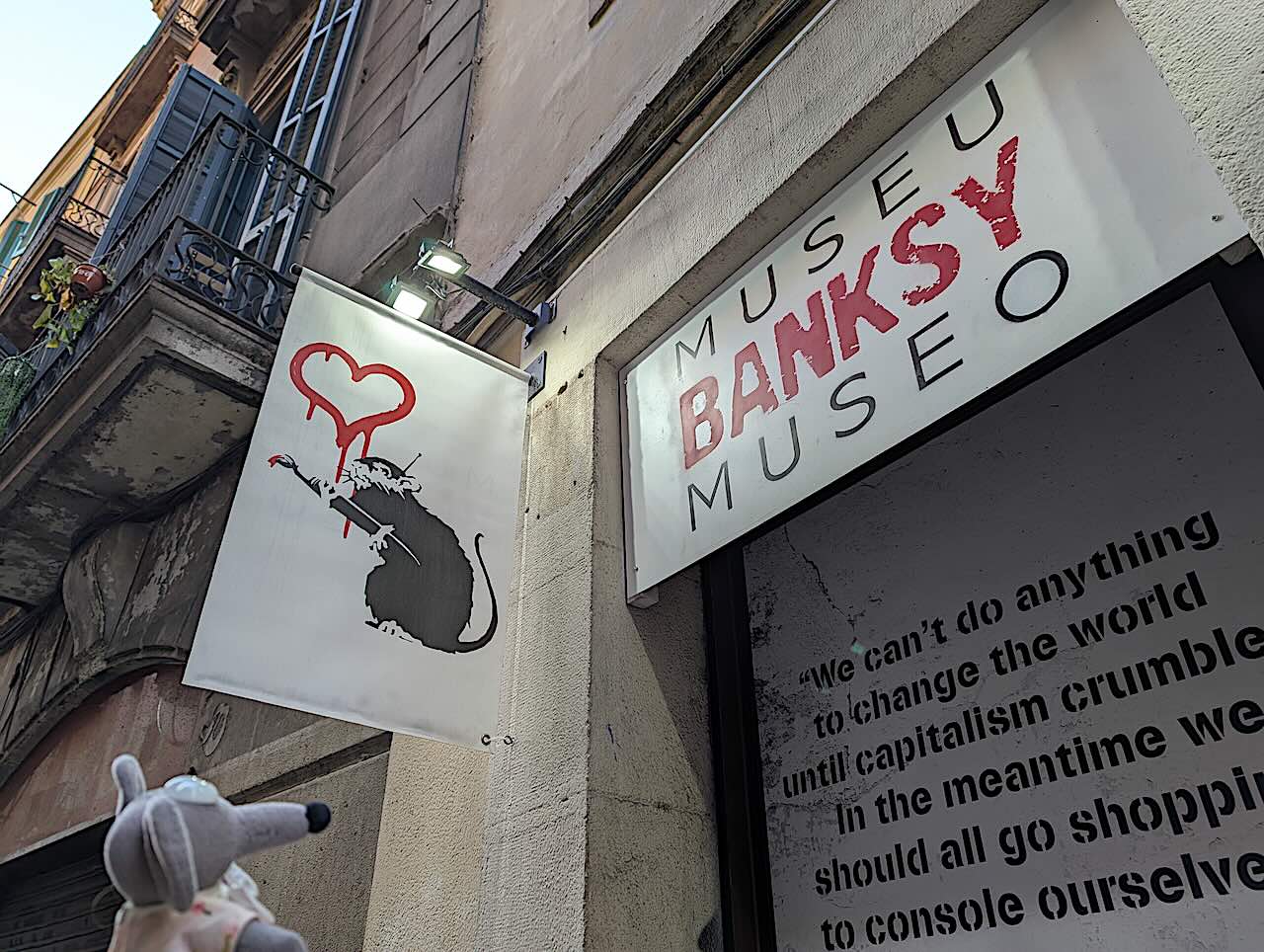 musée Banksy Barcelone
