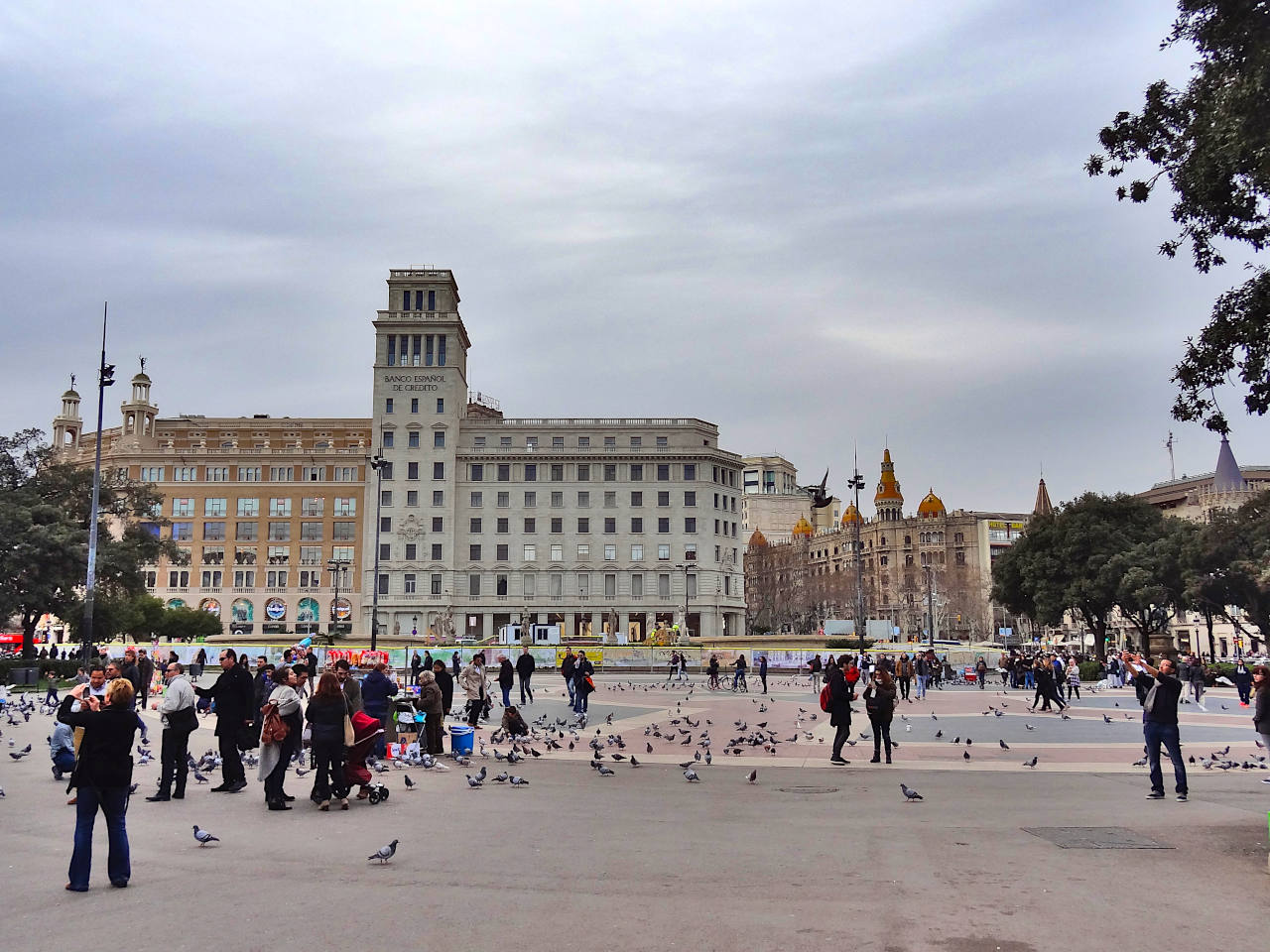 place de Catalogne Barcelone