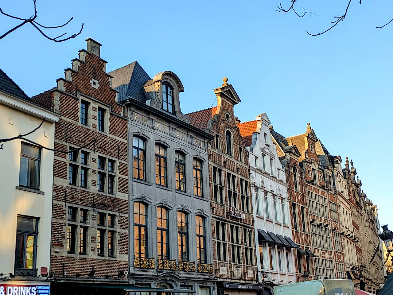 rue du centre de Bruxelles