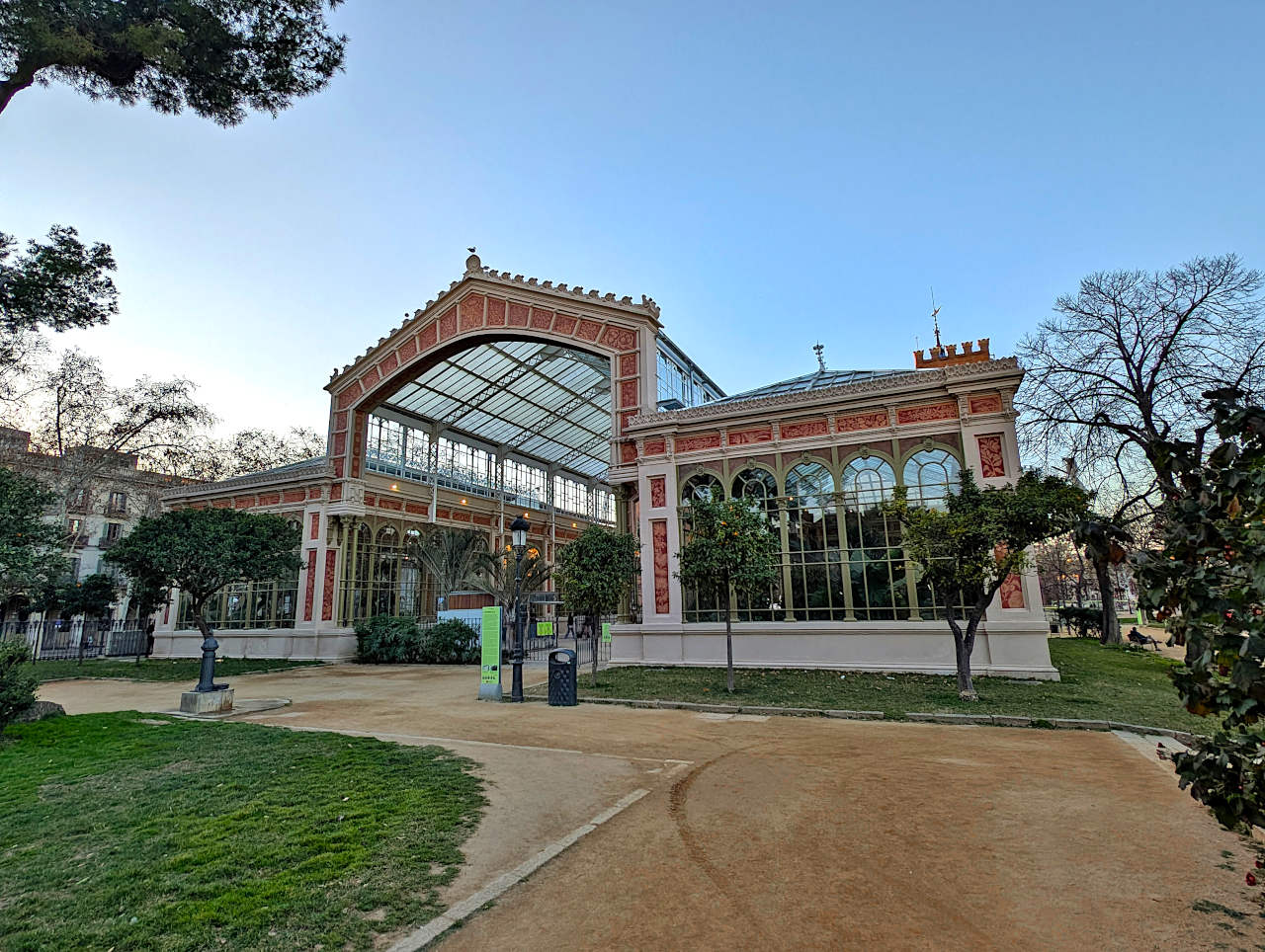 serre du parc de la Ciutadella