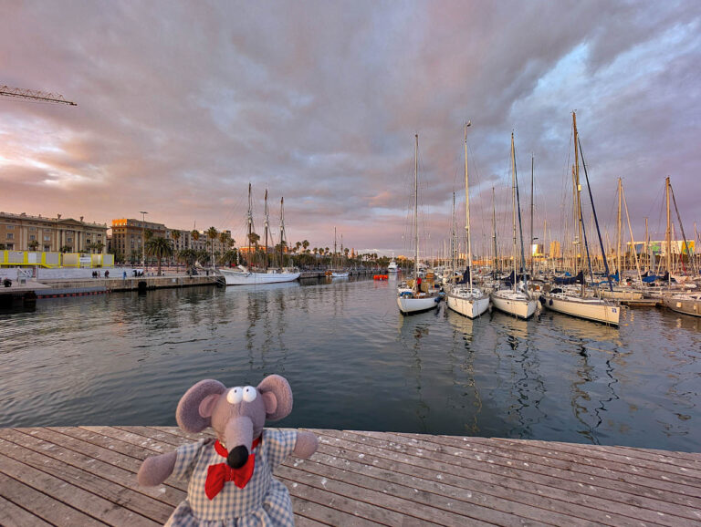 vieux port de Barcelone