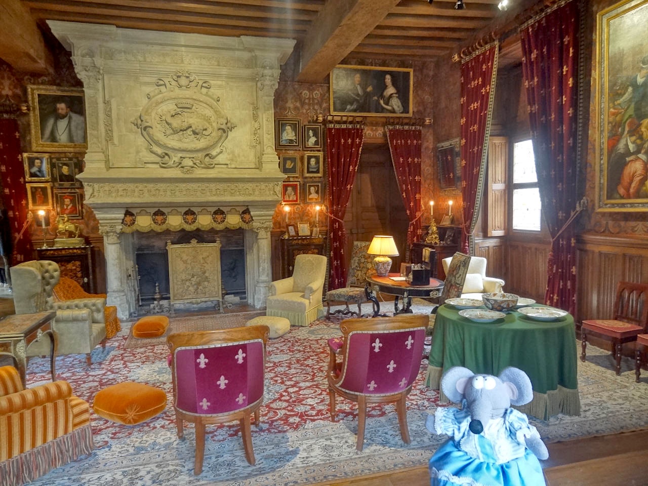 Salon Biencourt à Azay-le-Rideau