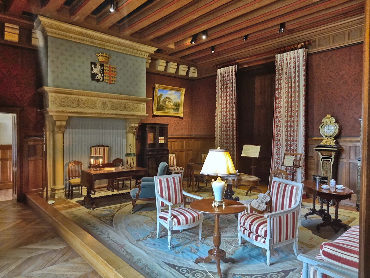 Bibliothèque-Salon d'Azay-le-Rideau