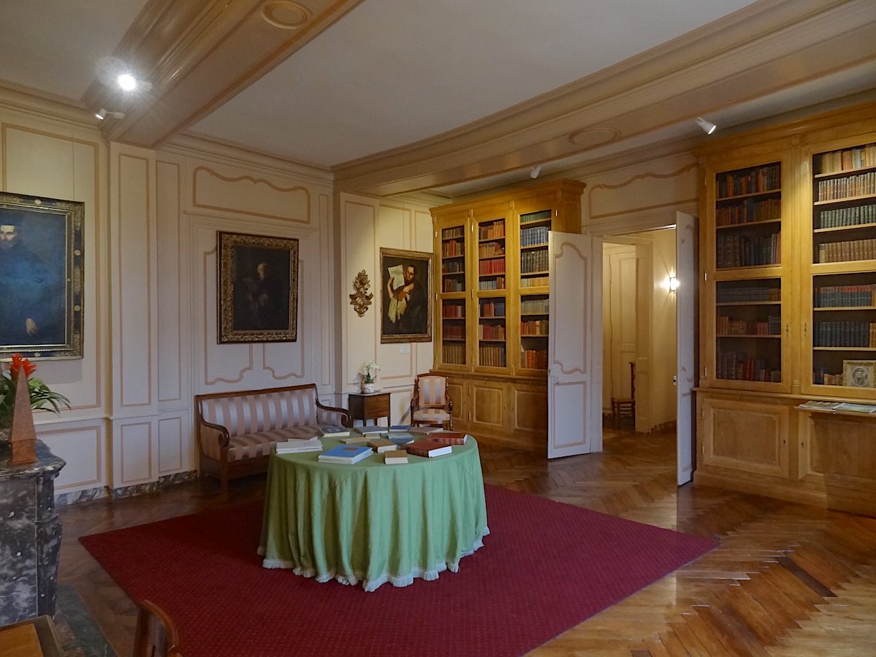 bibliothèque de Villandry