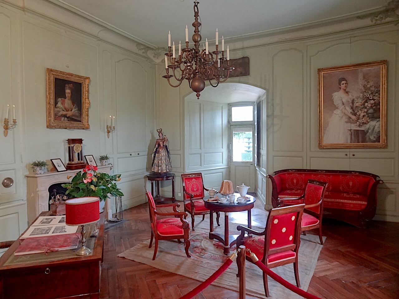 cabinet de travail du château de Villandry