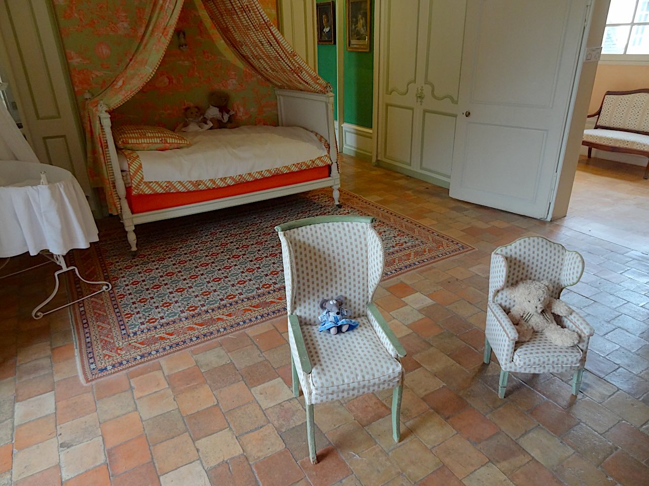 chambre des enfants du château de Villandry