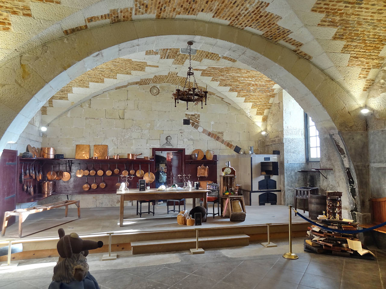 château de Valençay cuisine