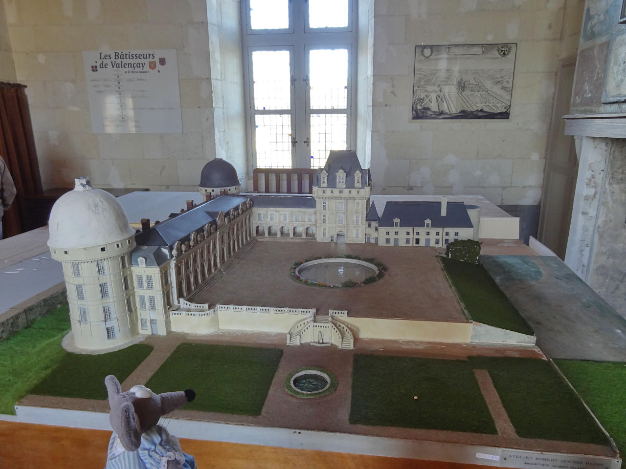 maquette du château de Valençay