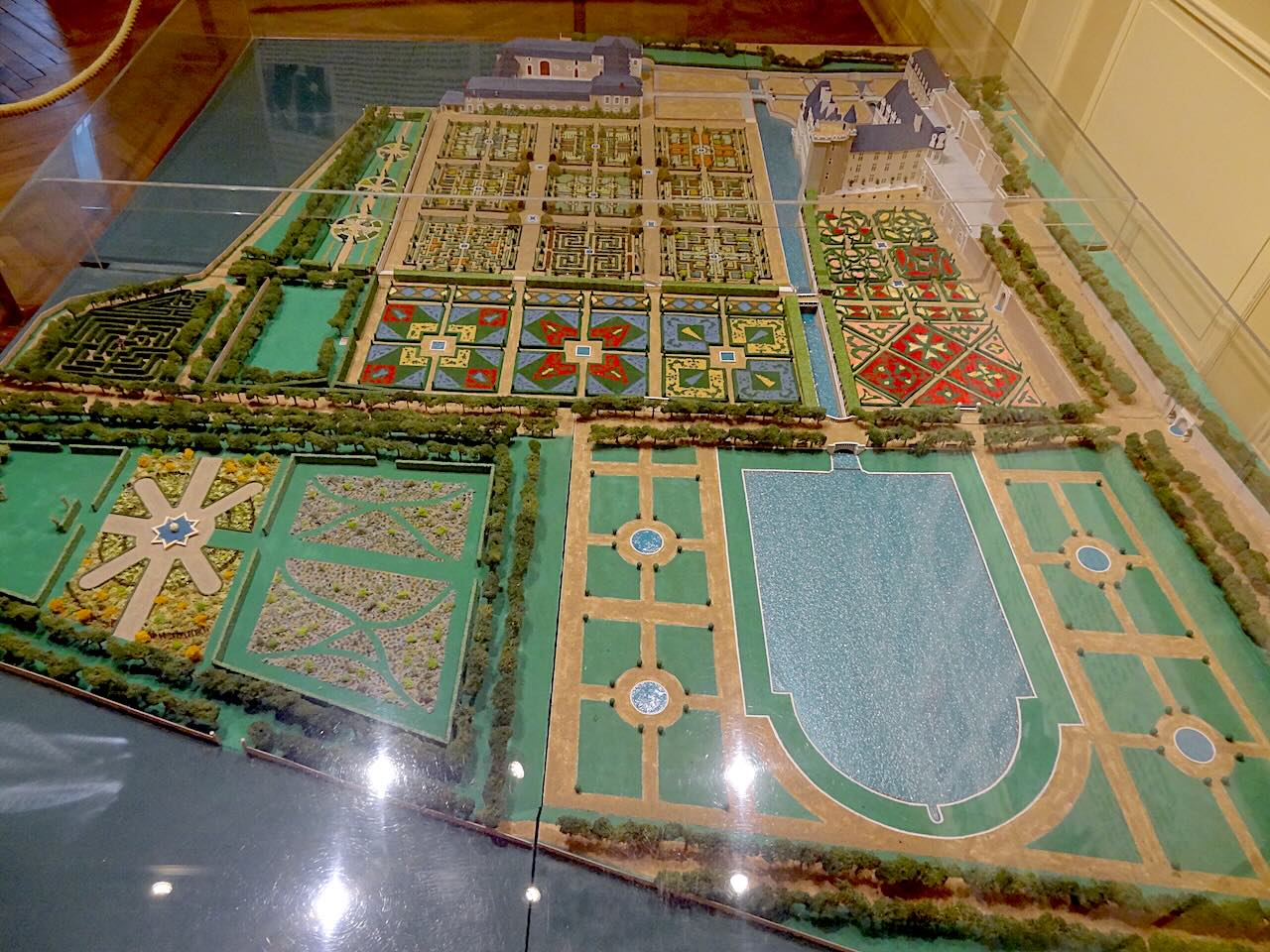 maquette du château de Villandry