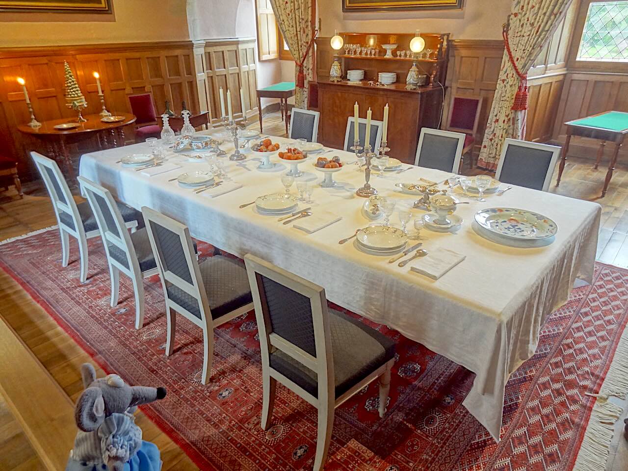 salle à manger d'Azay-le-Rideau