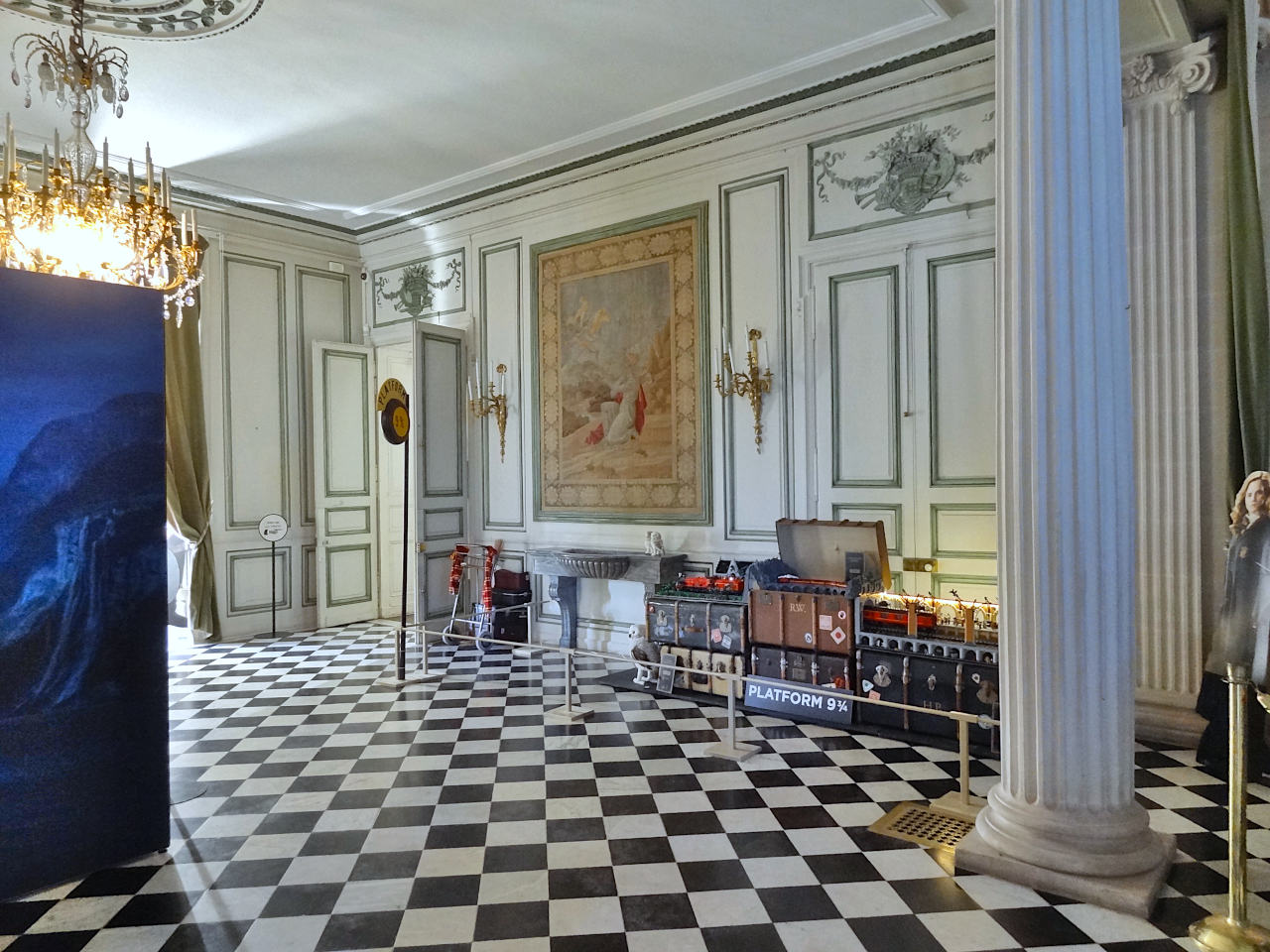 salle à manger du château de Valençay