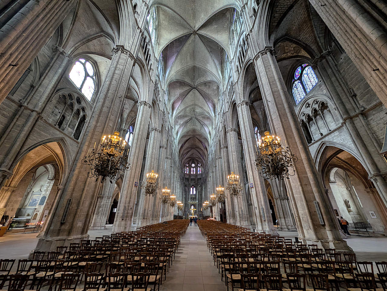 cathédrale de Bourges intérieur