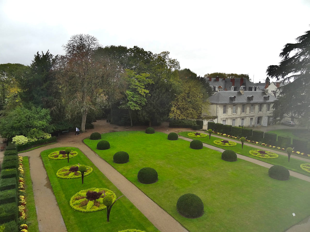 jardin du musée des Beaux-Arts de Tours