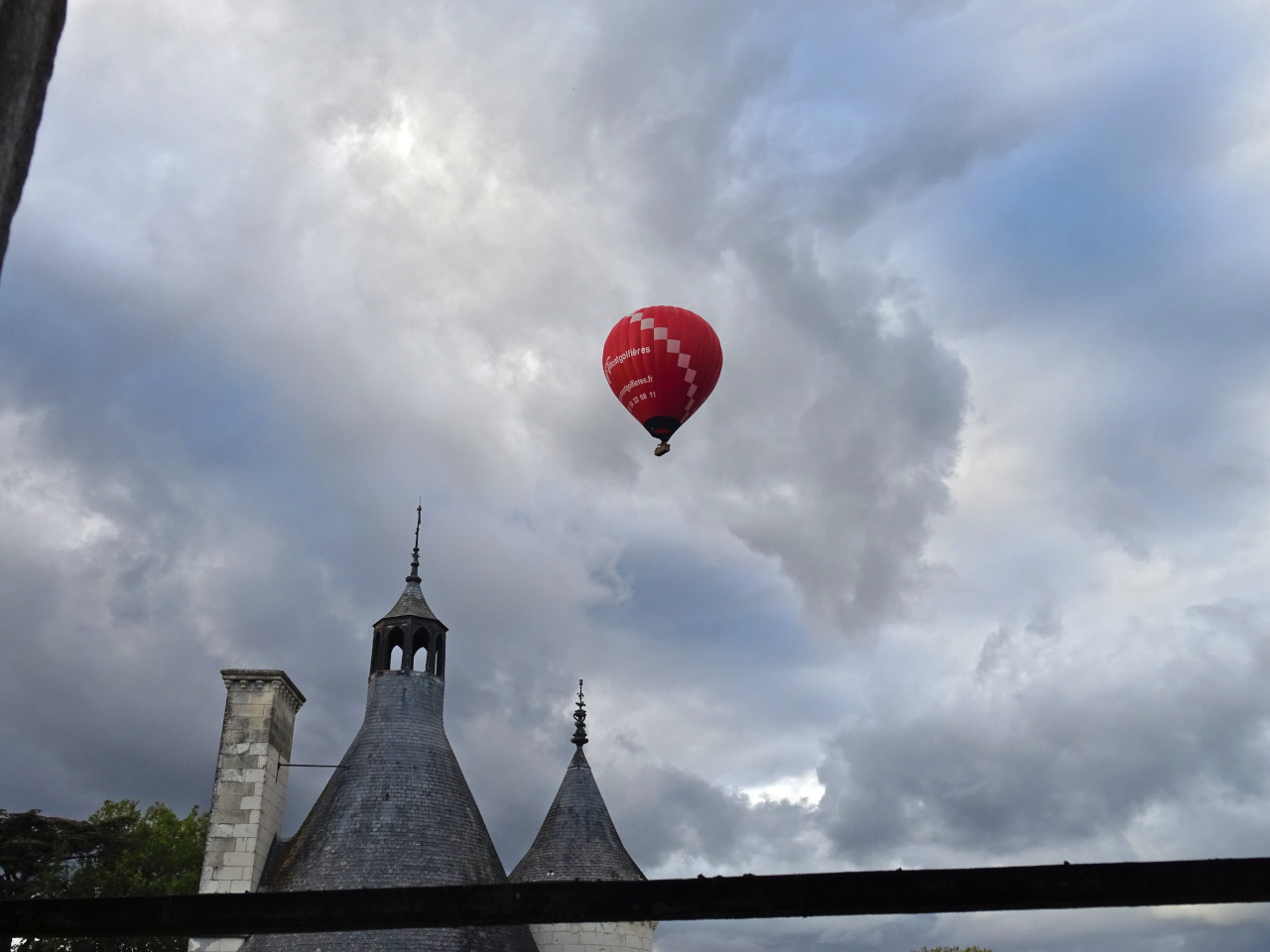 Chenonceau montgolfière