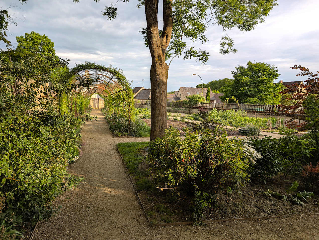 Le jardin de curé à Chédigny