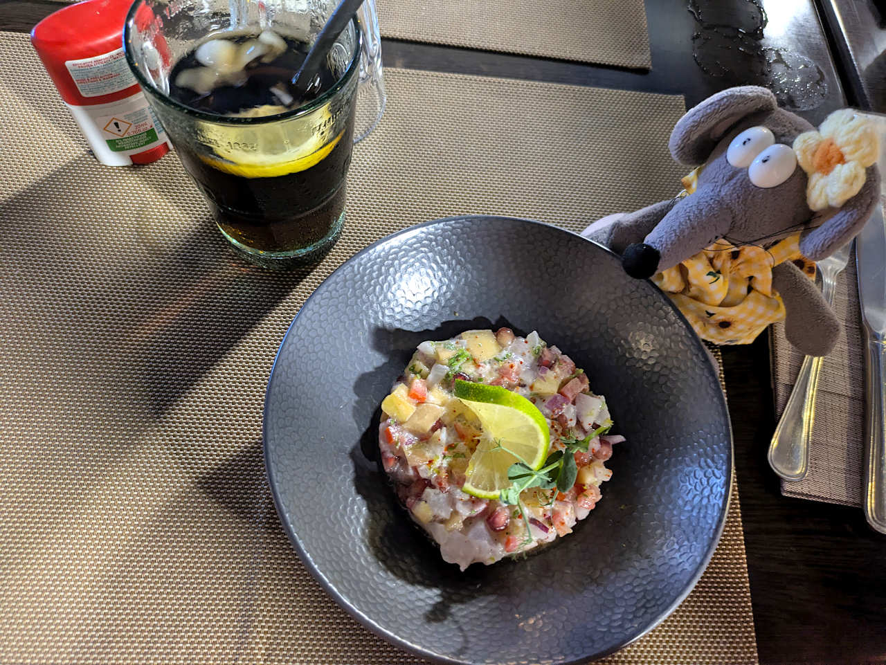 ceviche de dorade