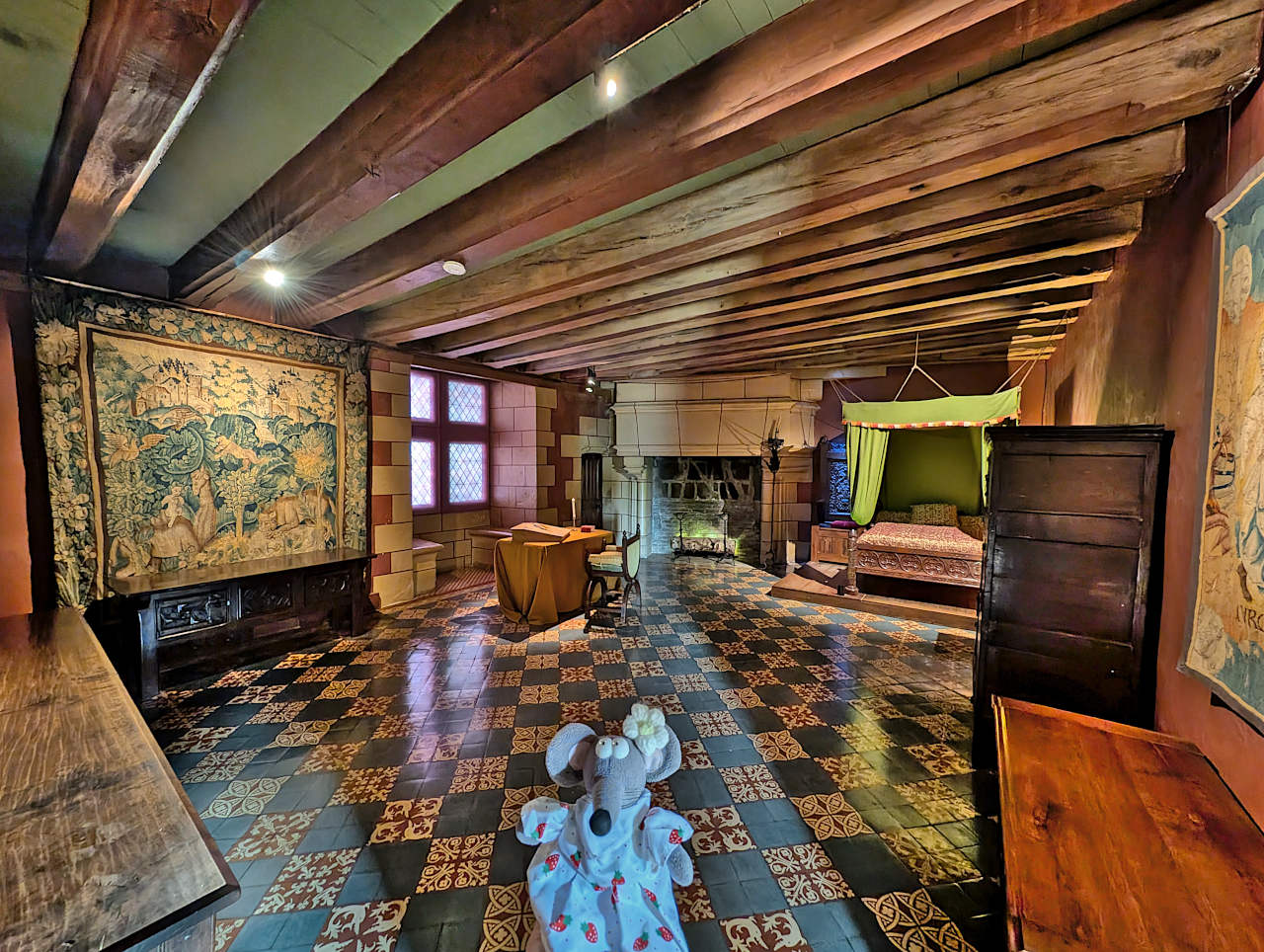 château de Langeais chambre 1