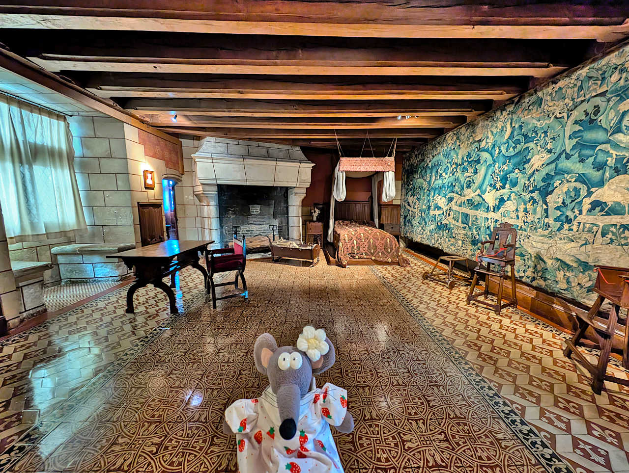 château de Langeais chambre des enfants