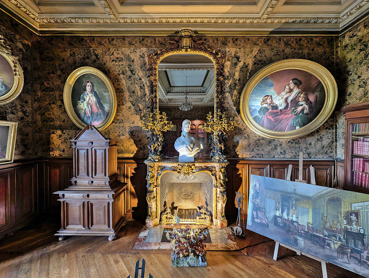 château de Montrésor bibliothèque 2