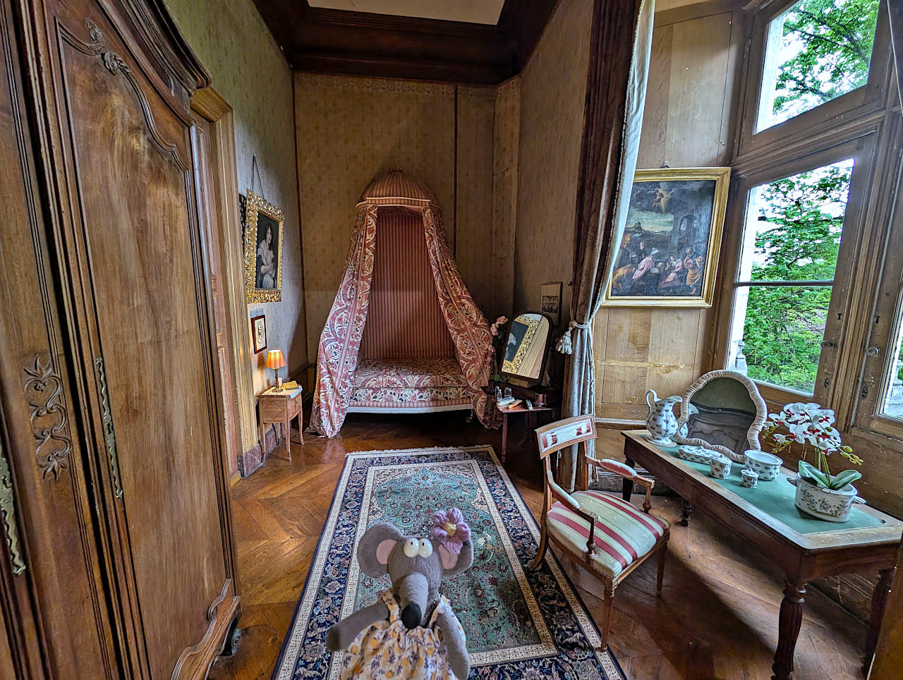 château de Montrésor chambre