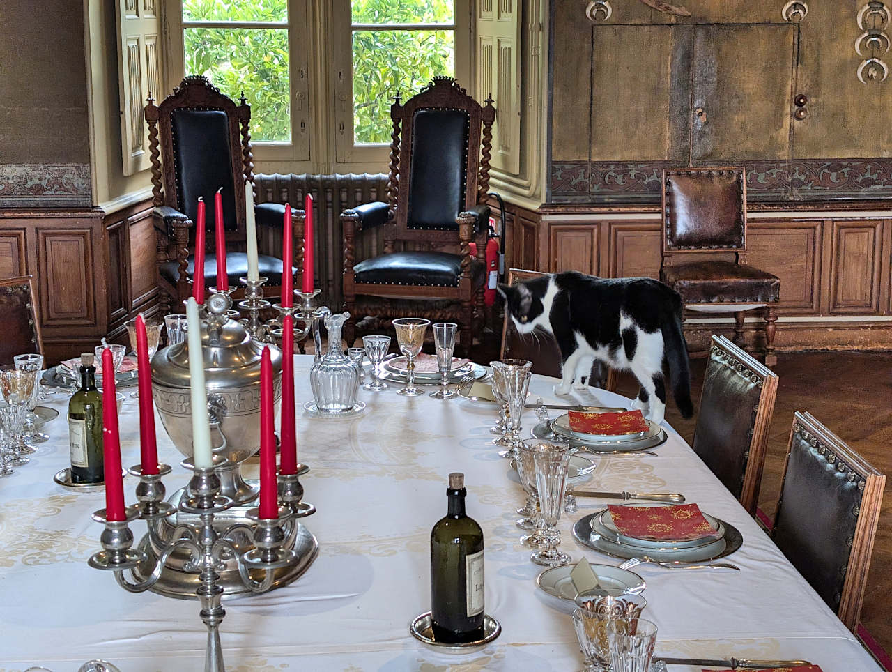 château de Montrésor salle à manger 2