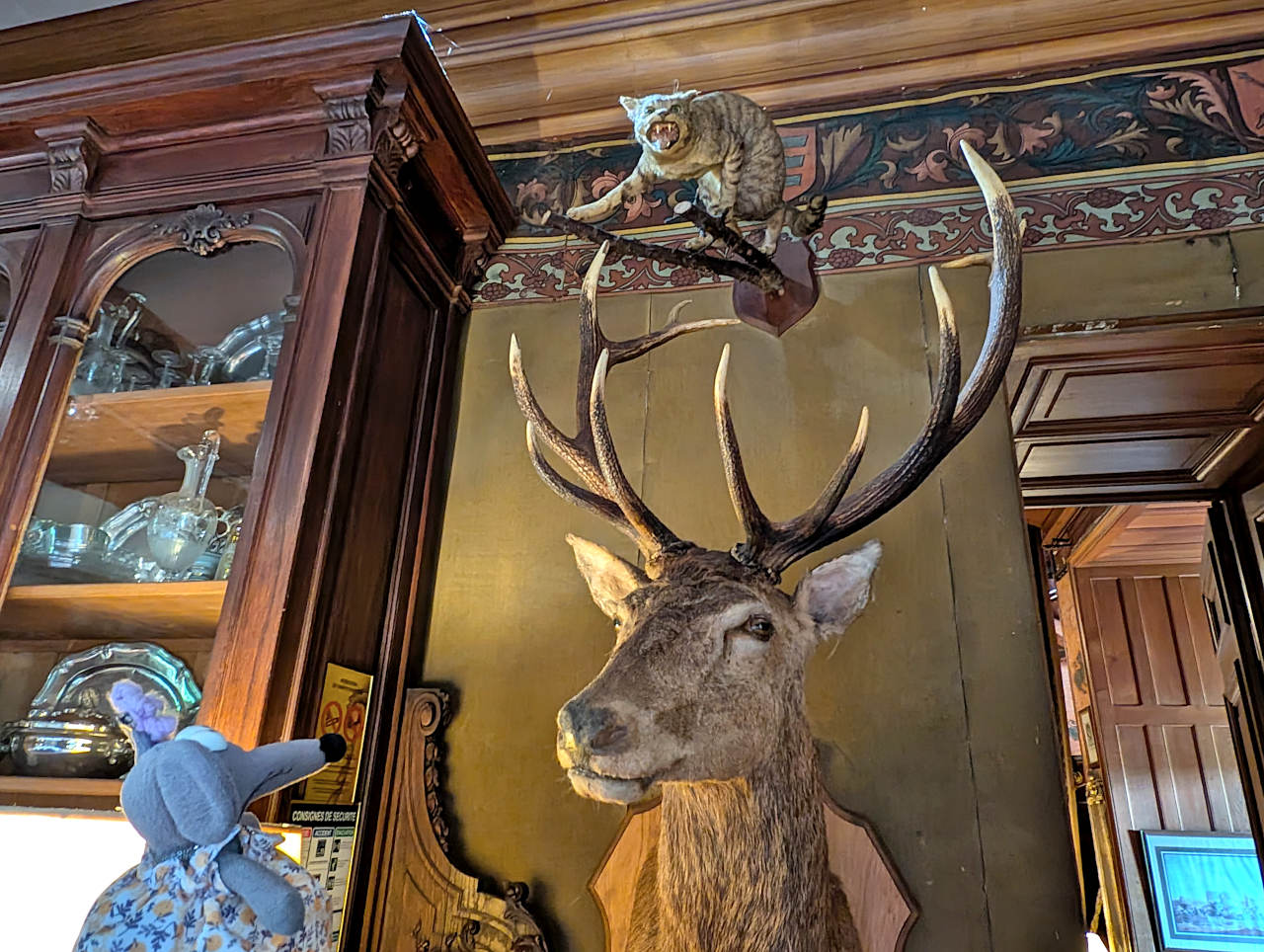 château de Montrésor salle à manger 2