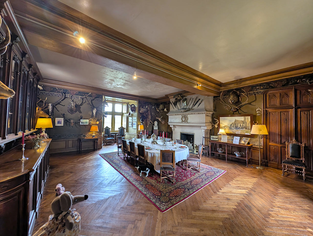 château de Montrésor salle à manger