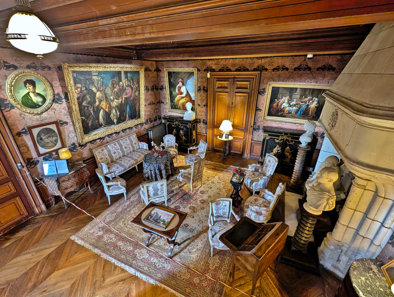château de Montrésor salon 1
