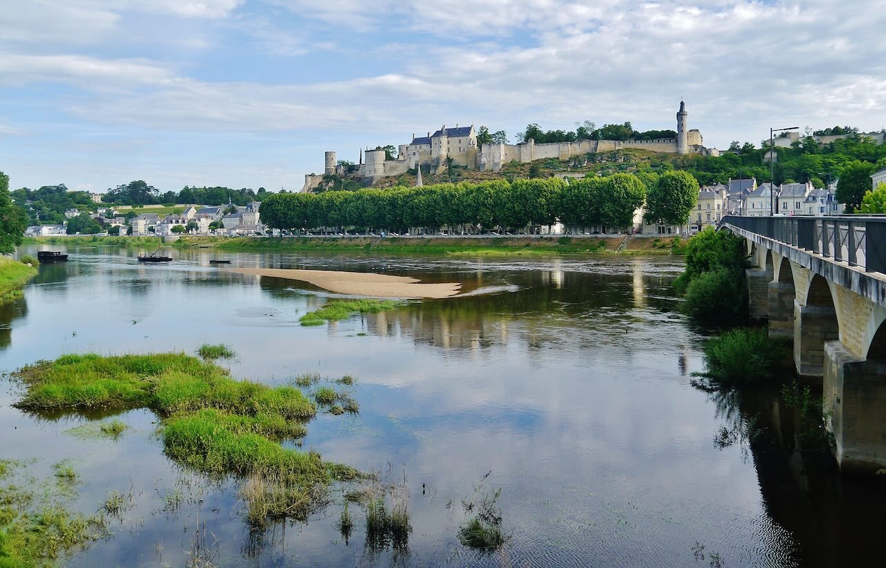 Vue sur Chinon