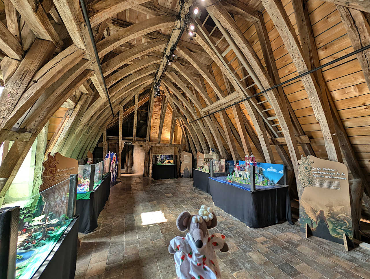 combles du château de Langeais