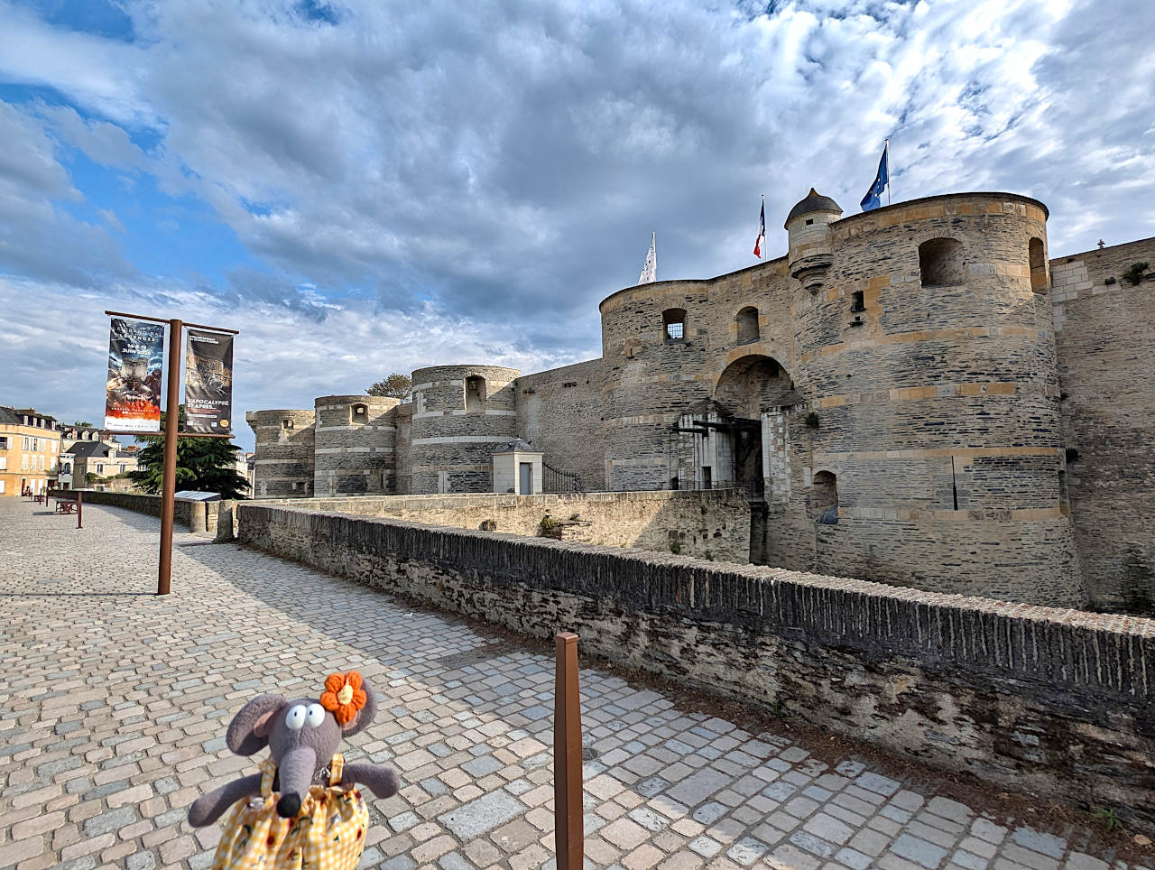 entrée du château d'Angers