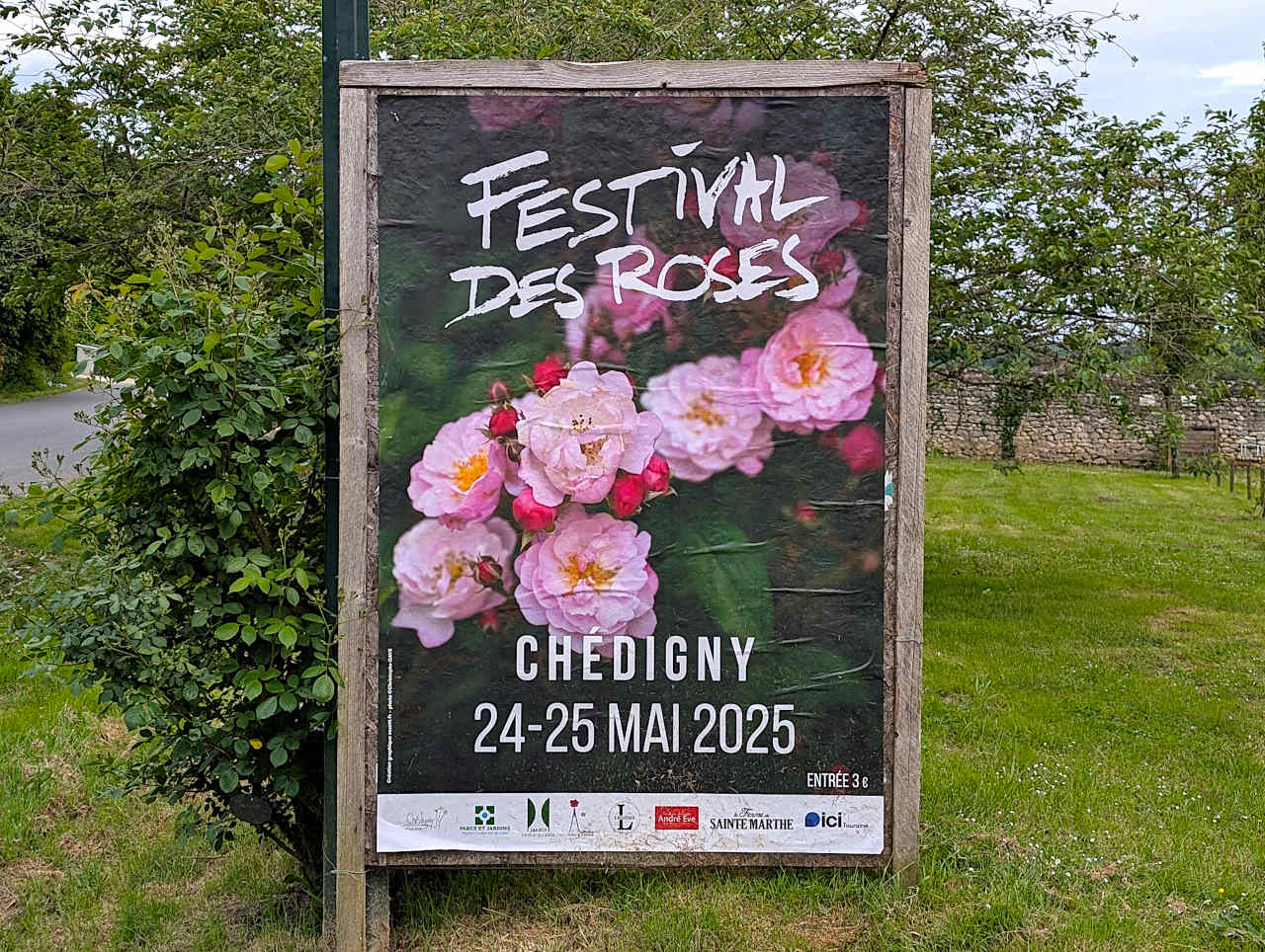 festival des roses à Chédigny