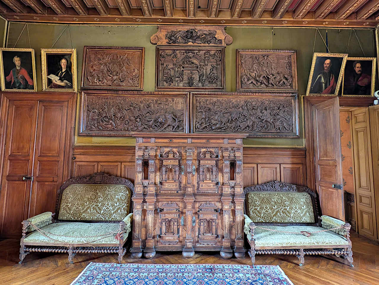 grand salon du château de Montrésor 2