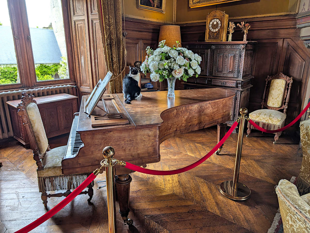 grand salon du château de Montrésor 2