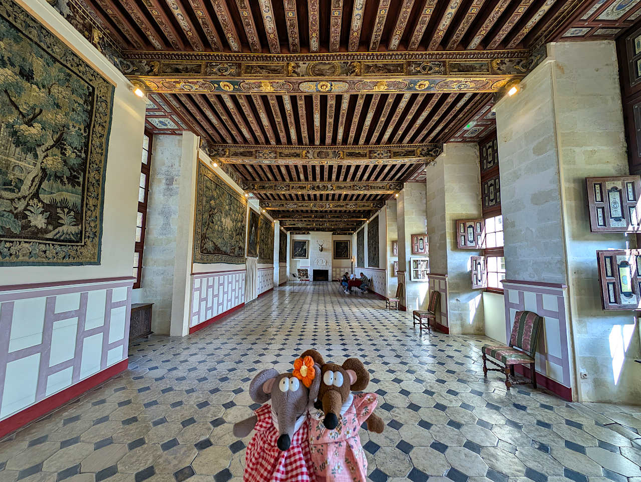 grande galerie du château de Brissac